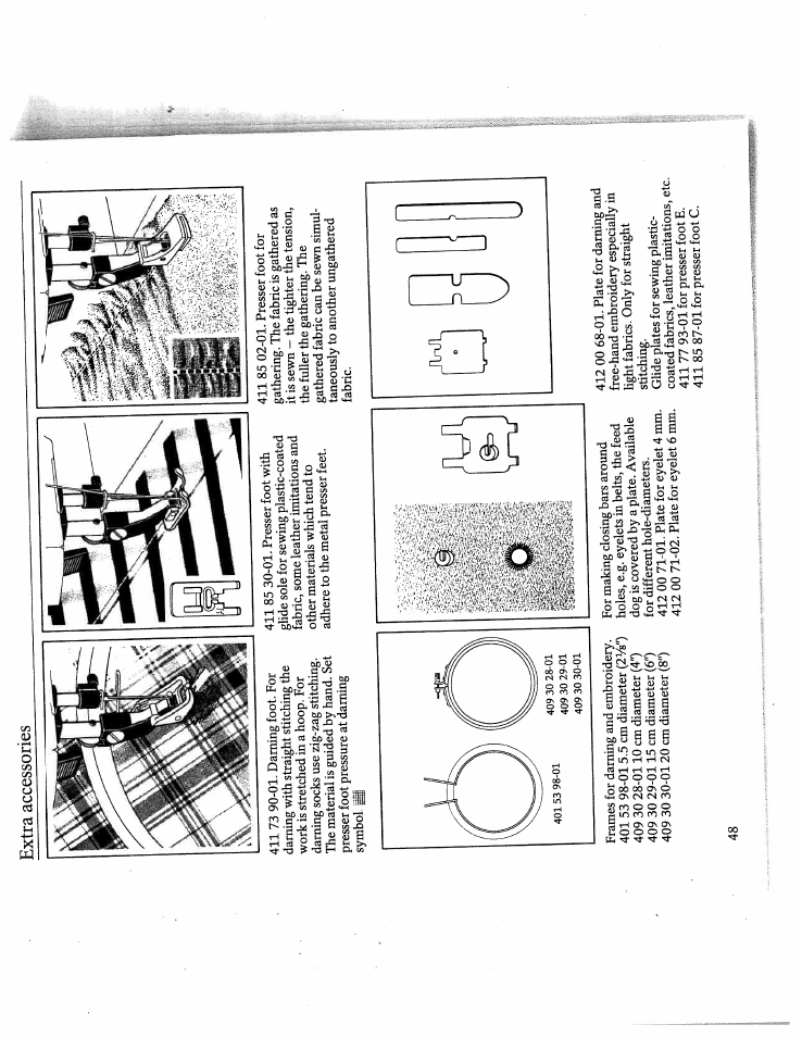 SINGER W4910 Euroflair User Manual | Page 50 / 52