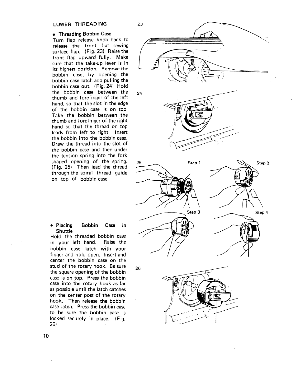 SINGER W510 User Manual | Page 12 / 58