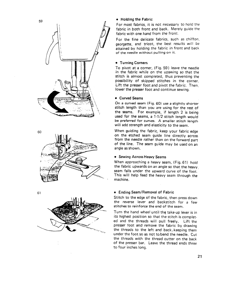 SINGER W510 User Manual | Page 23 / 58