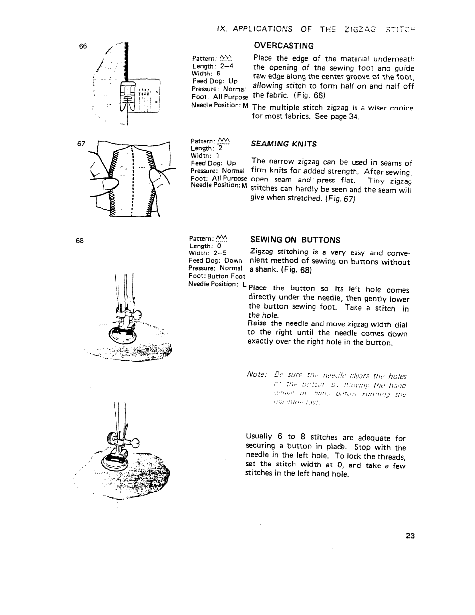 SINGER W510 User Manual | Page 25 / 58