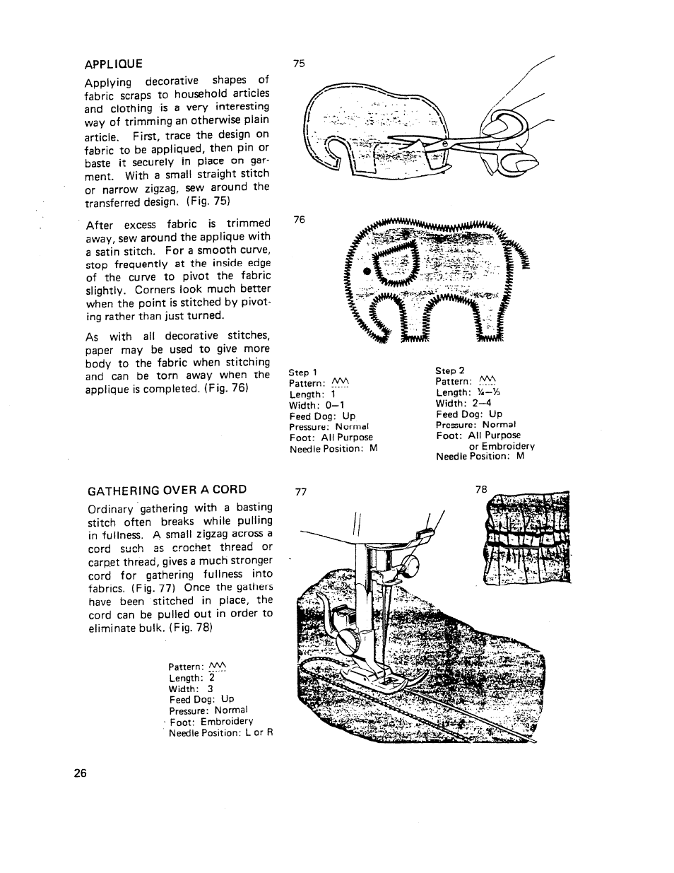 SINGER W510 User Manual | Page 28 / 58