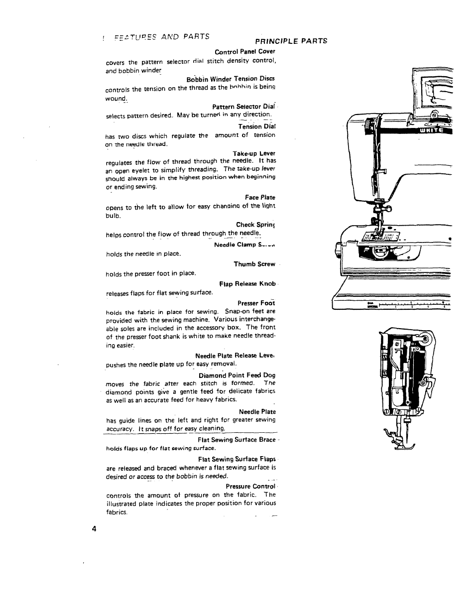 SINGER W510 User Manual | Page 6 / 58