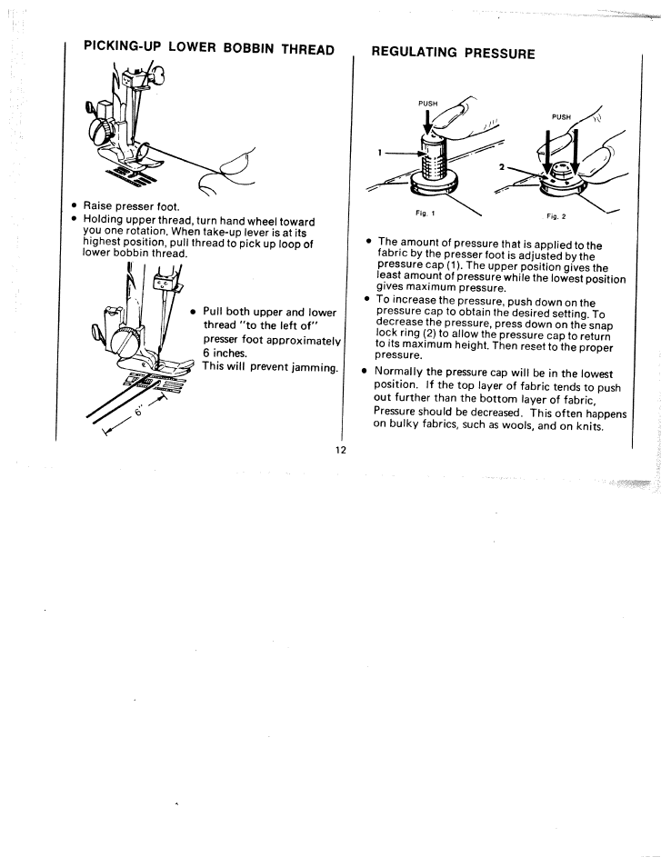 SINGER W511 User Manual | Page 13 / 35