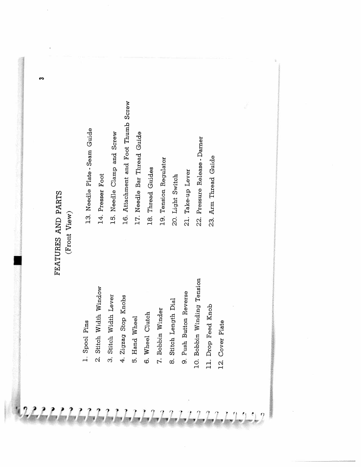 SINGER W5135 User Manual | Page 5 / 28