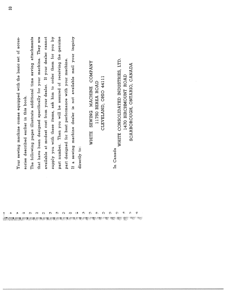 SINGER W571 User Manual | Page 34 / 42