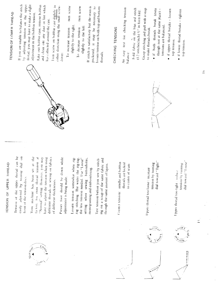 SINGER W6105 User Manual | Page 10 / 26