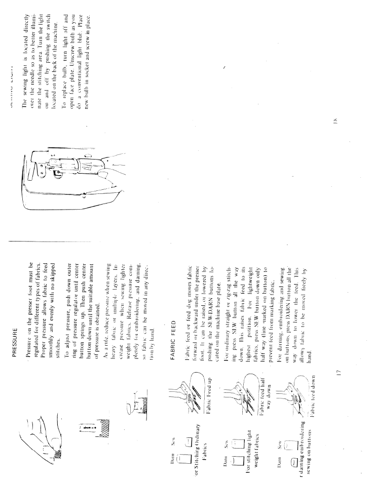 SINGER W6105 User Manual | Page 11 / 26
