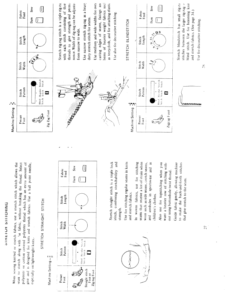 SINGER W6105 User Manual | Page 16 / 26