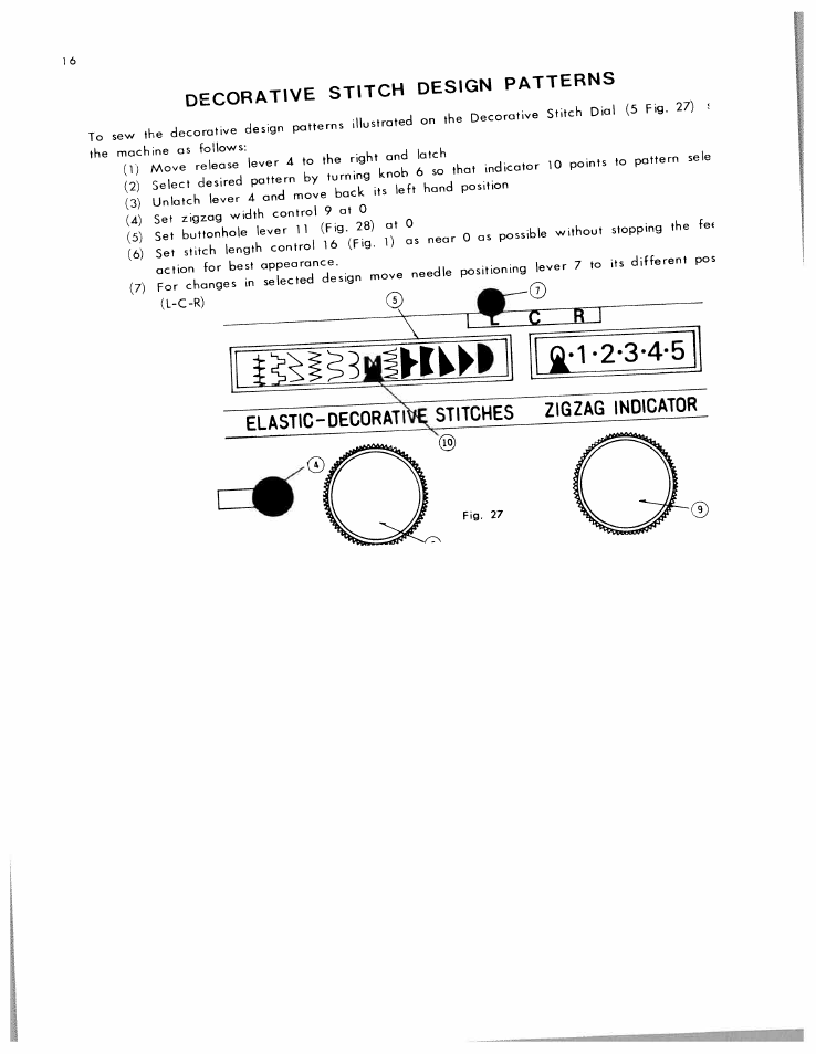 SINGER W612 User Manual | Page 18 / 51