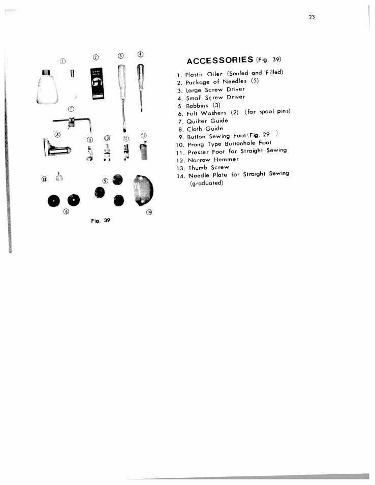 SINGER W612 User Manual | Page 25 / 51