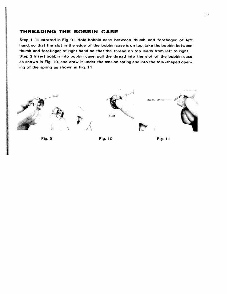 SINGER W614 User Manual | Page 12 / 57