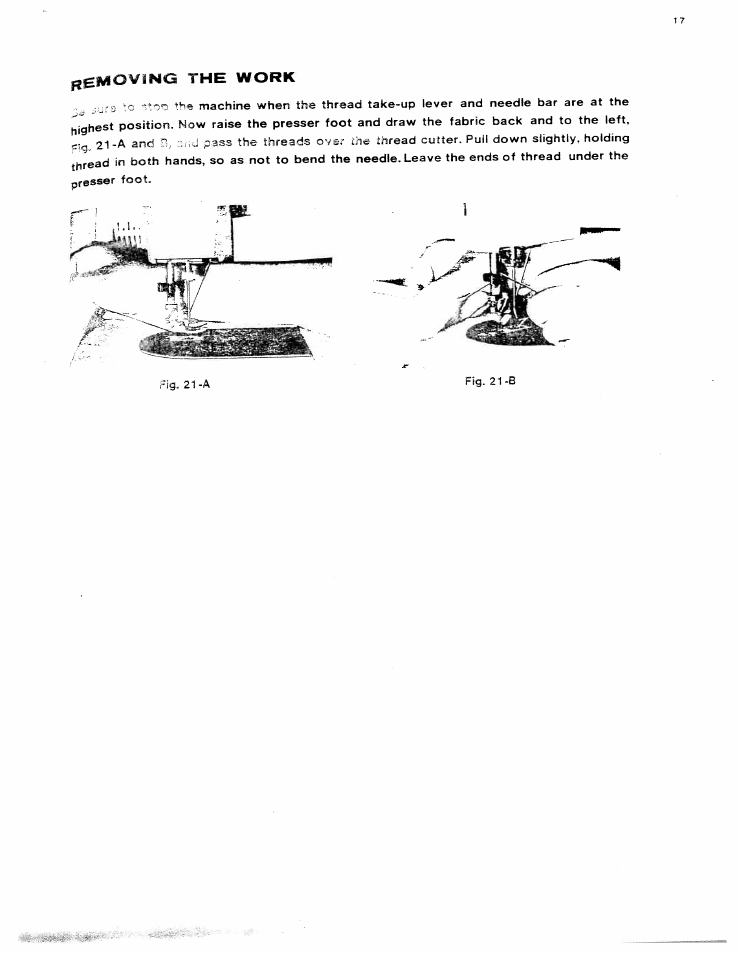 SINGER W614 User Manual | Page 18 / 57