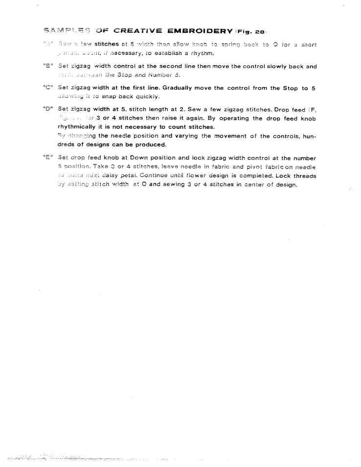 Juaaudii the stop and mumber 5 | SINGER W614 User Manual | Page 23 / 57