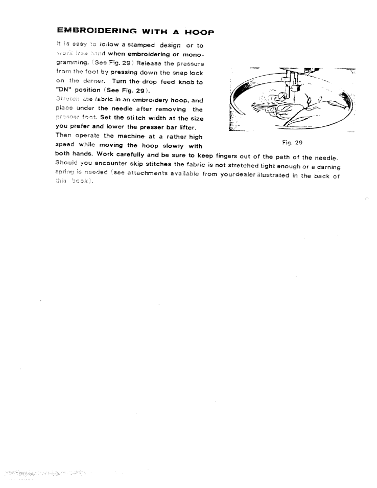 SINGER W614 User Manual | Page 25 / 57