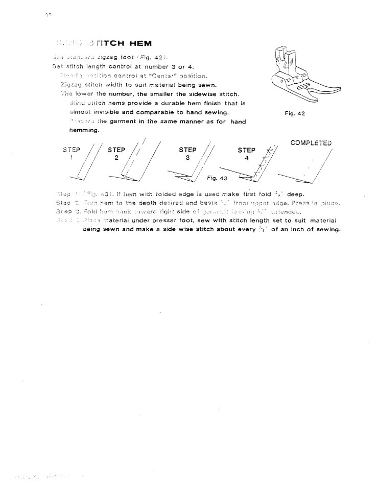 SINGER W614 User Manual | Page 31 / 57