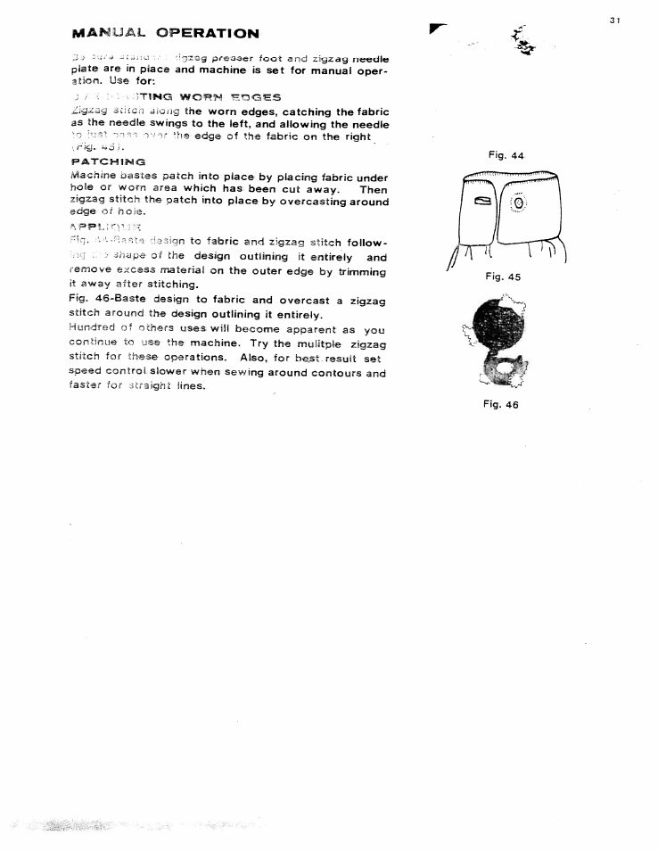 SINGER W614 User Manual | Page 32 / 57