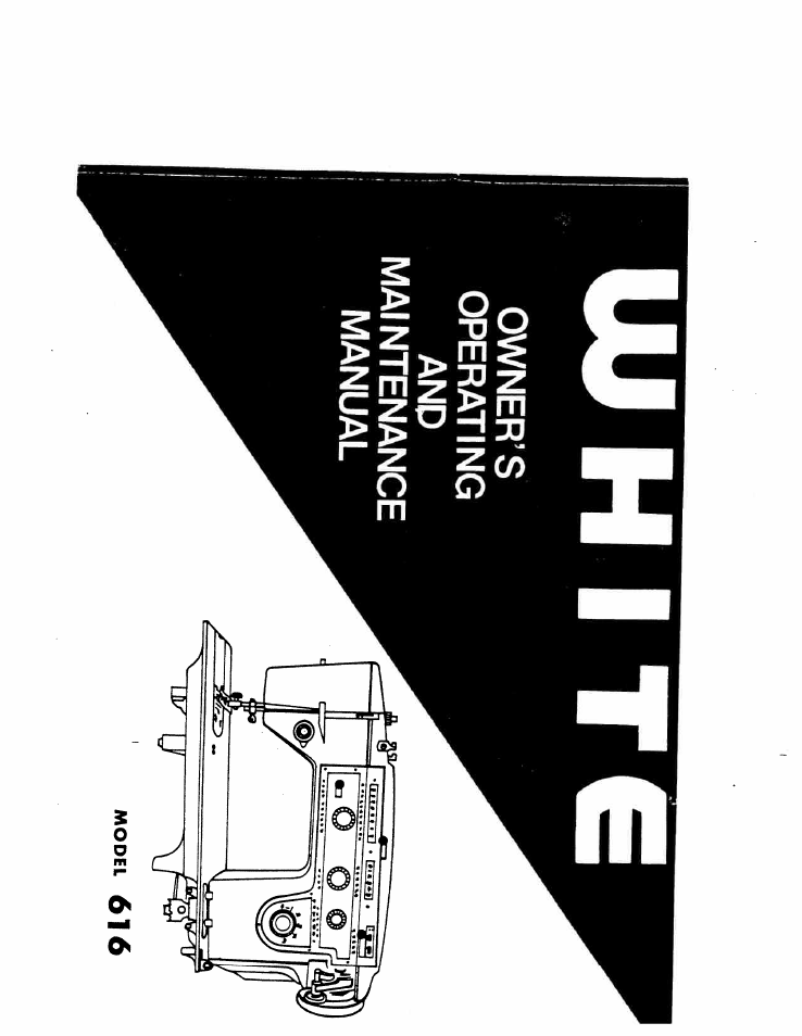 SINGER W616 User Manual | 48 pages