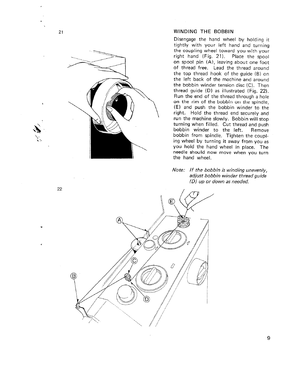 SINGER W710 User Manual | Page 10 / 61