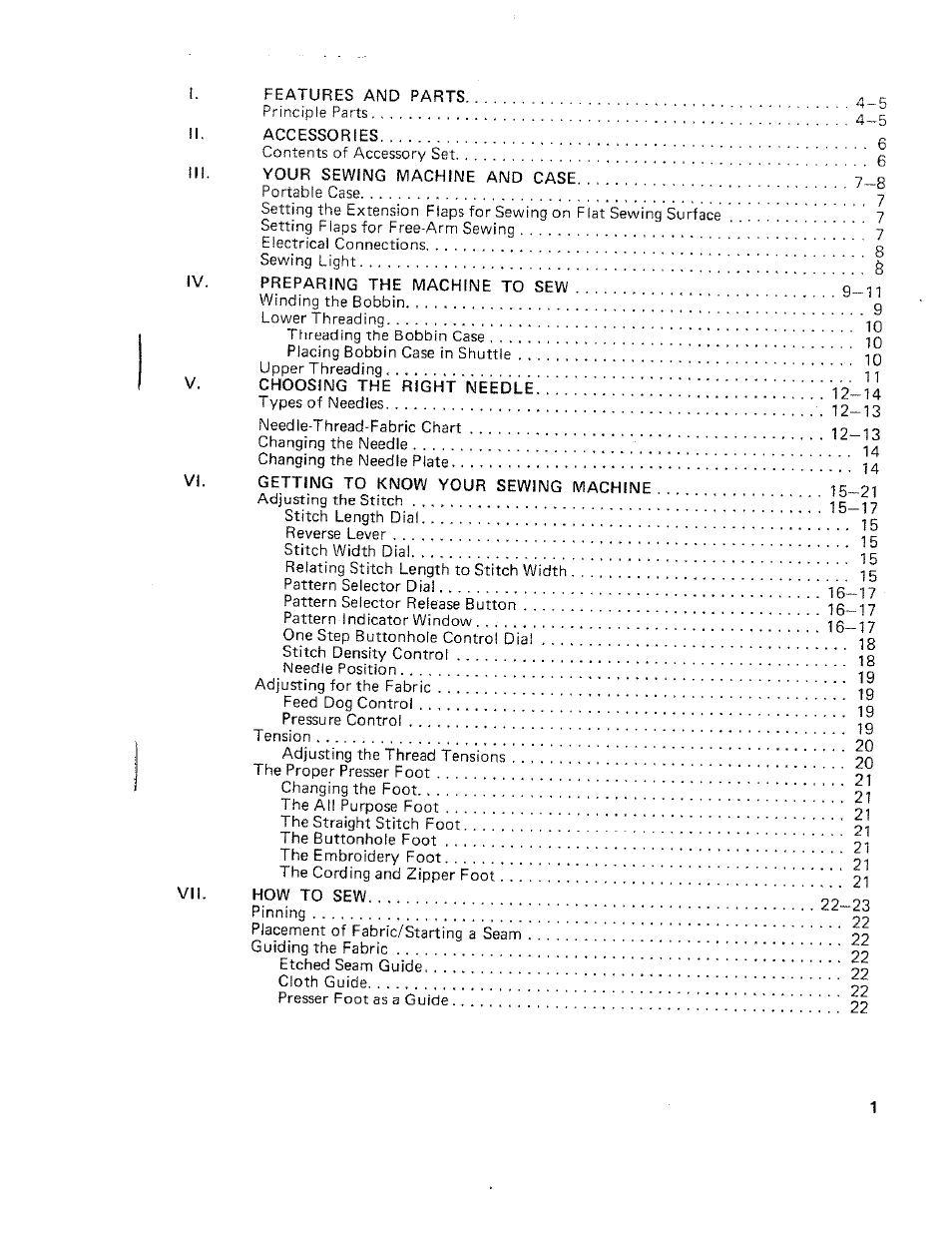 SINGER W710 User Manual | Page 2 / 61