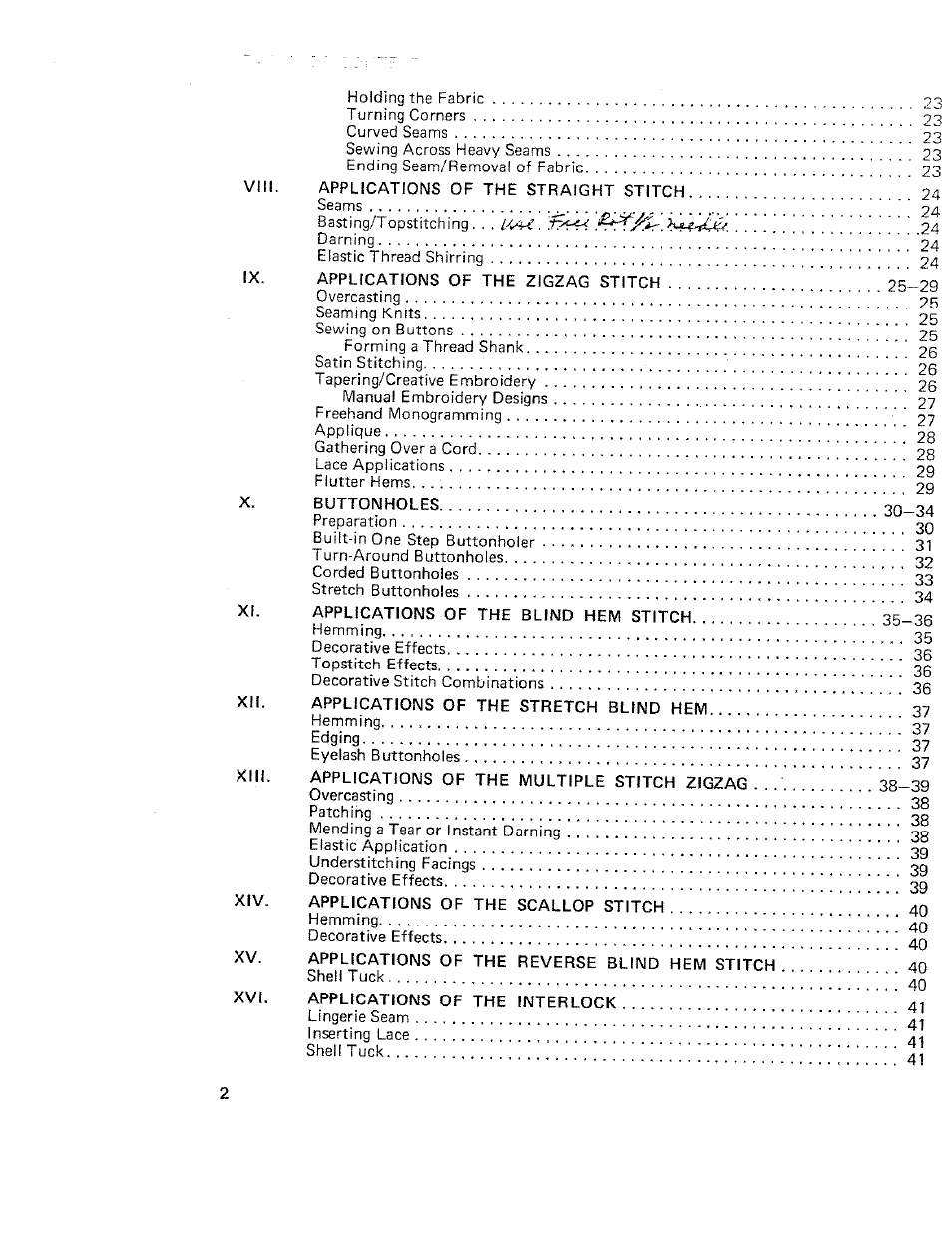 SINGER W710 User Manual | Page 3 / 61