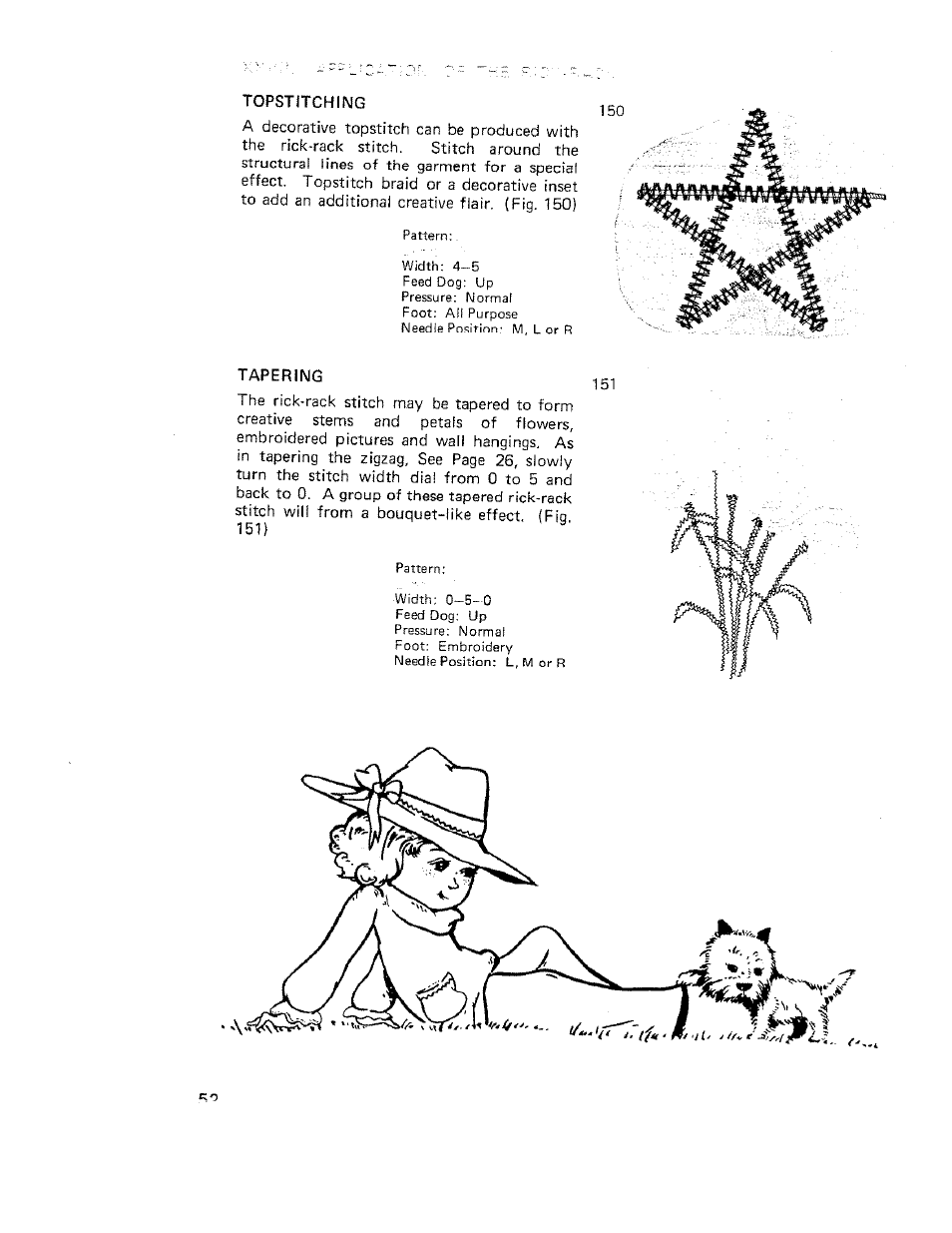 Tapering | SINGER W710 User Manual | Page 53 / 61
