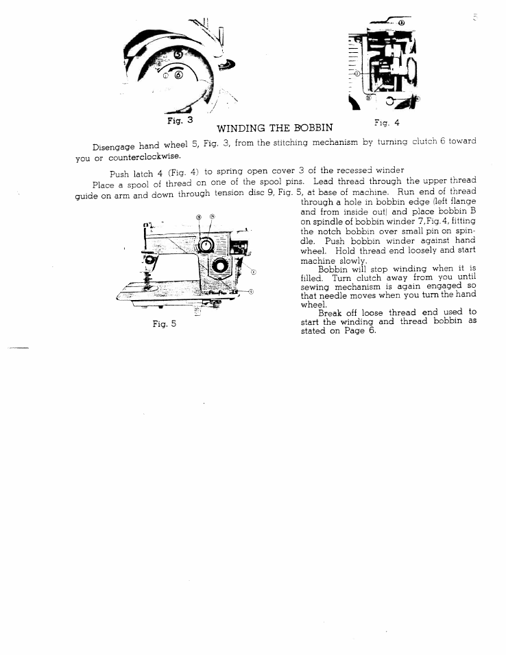 SINGER W711 User Manual | Page 6 / 46