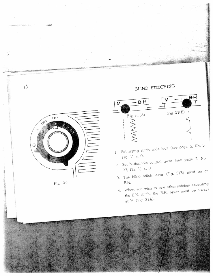 Bund stitching | SINGER W712 User Manual | Page 19 / 48