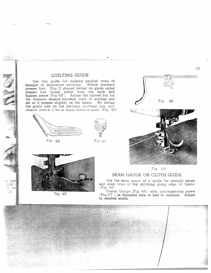 SINGER W712 User Manual | Page 24 / 48