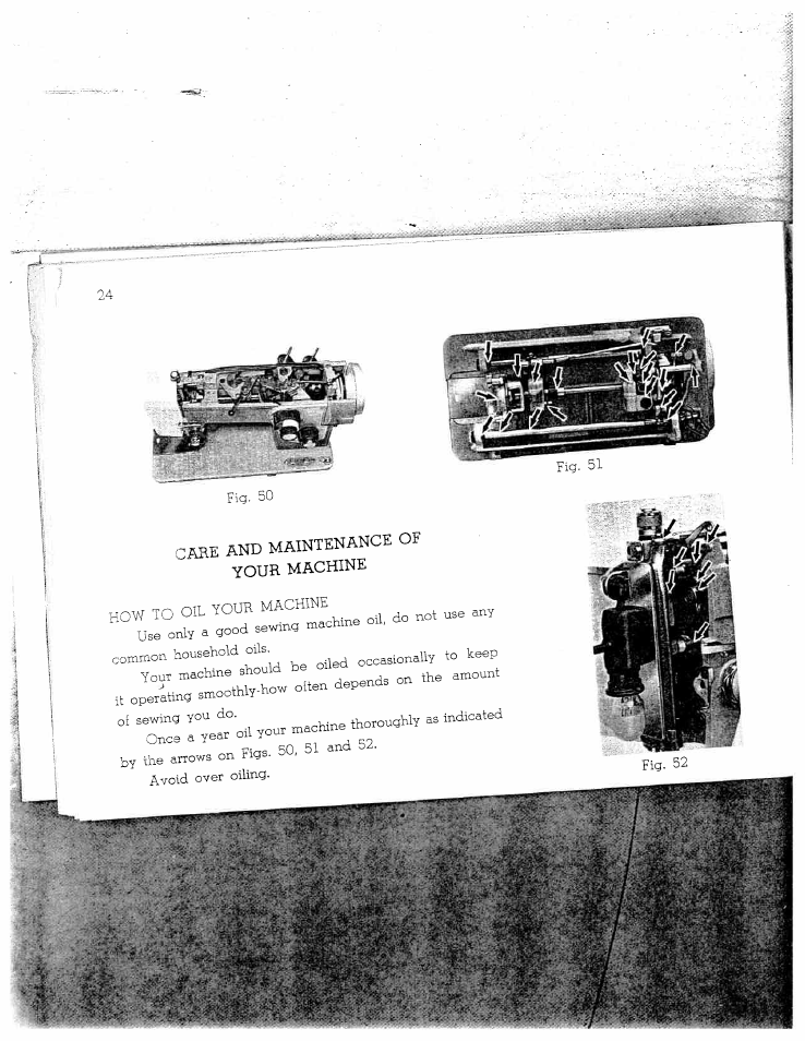 SINGER W712 User Manual | Page 25 / 48