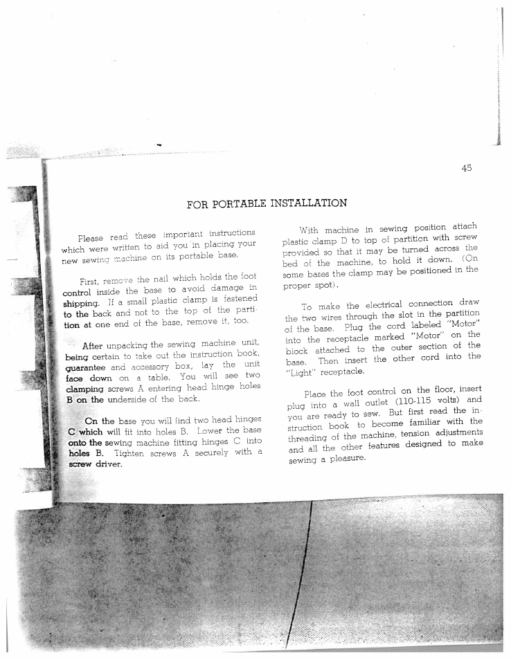 SINGER W712 User Manual | Page 46 / 48