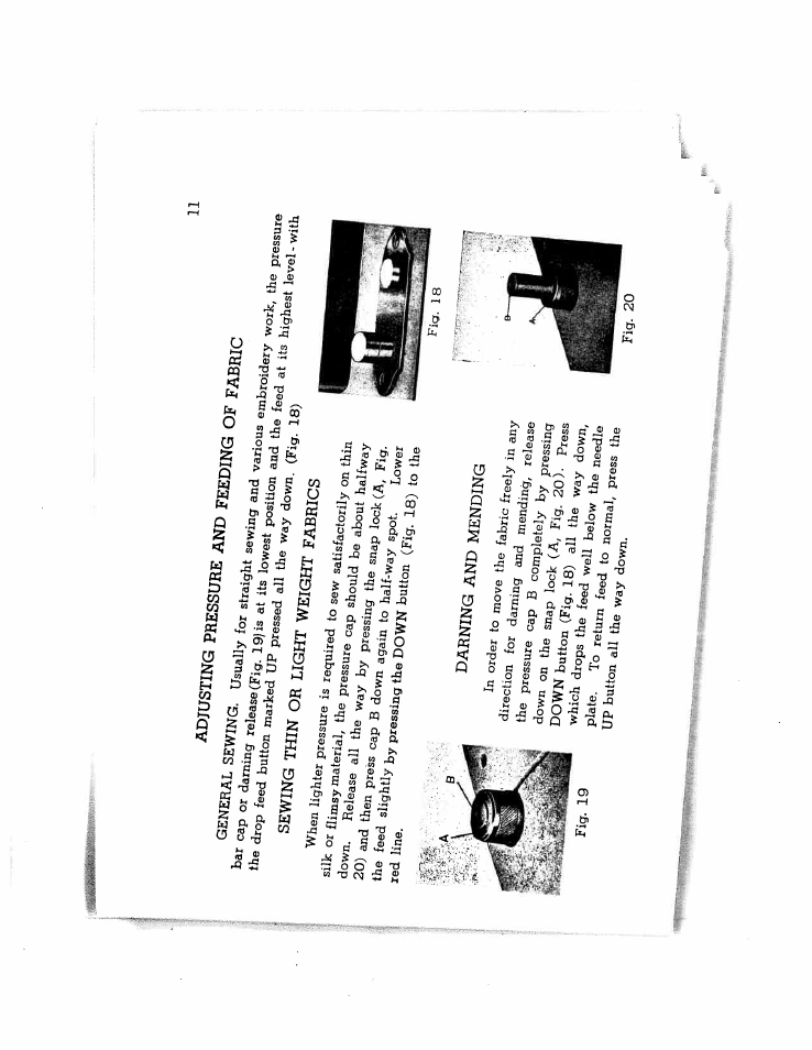 SINGER W714 User Manual | Page 13 / 44