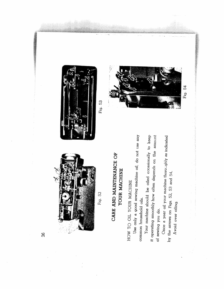 Care and maintenance of your machine | SINGER W714 User Manual | Page 28 / 44