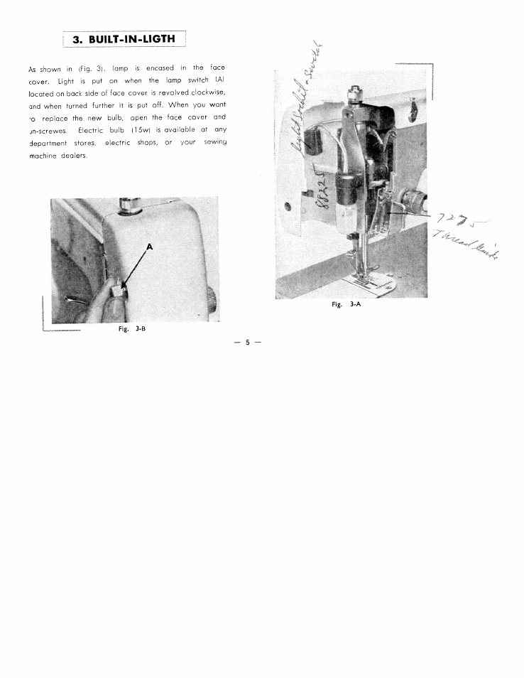 SINGER W7317 User Manual | Page 6 / 32