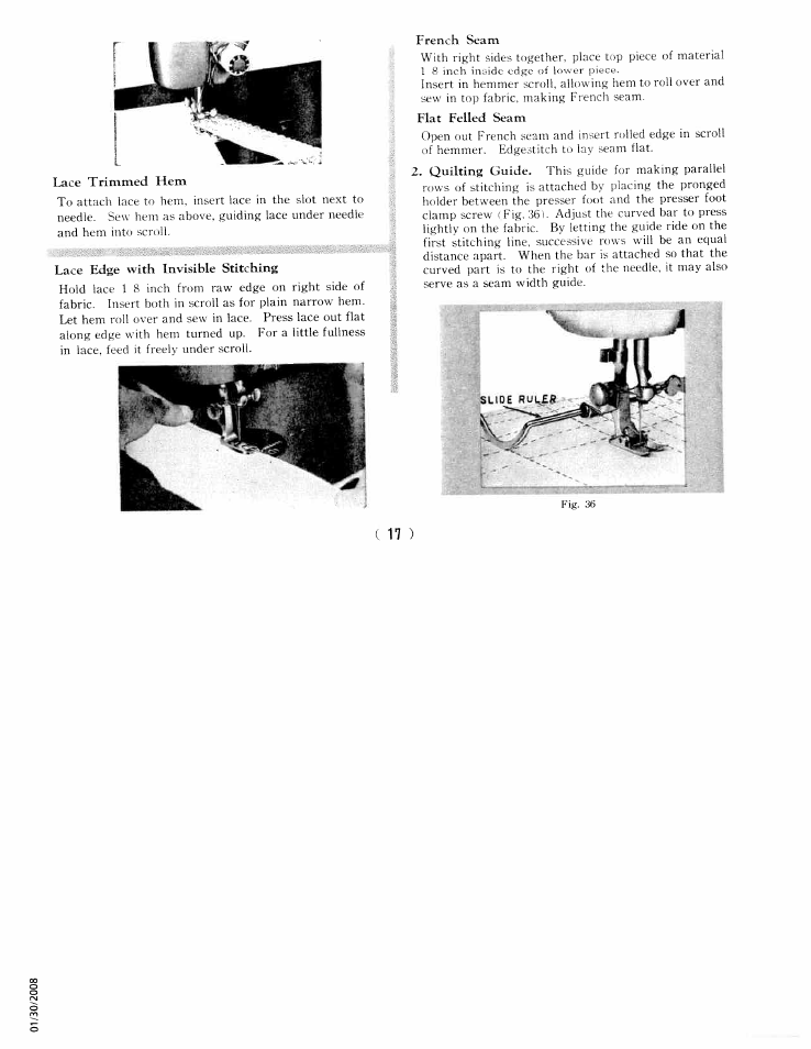 SINGER W761 User Manual | Page 22 / 31