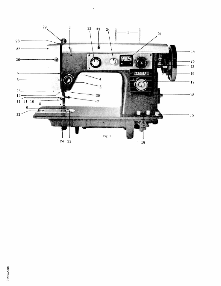 SINGER W761 User Manual | Page 3 / 31