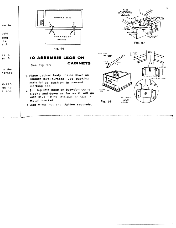 SINGER W801 User Manual | Page 46 / 48