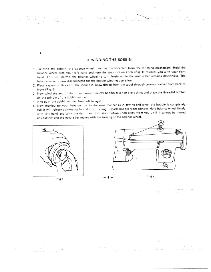SINGER W815 User Manual | Page 5 / 26
