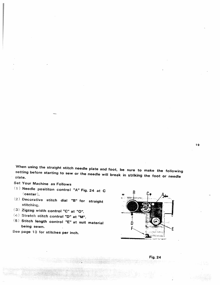 SINGER W816 User Manual | Page 20 / 58