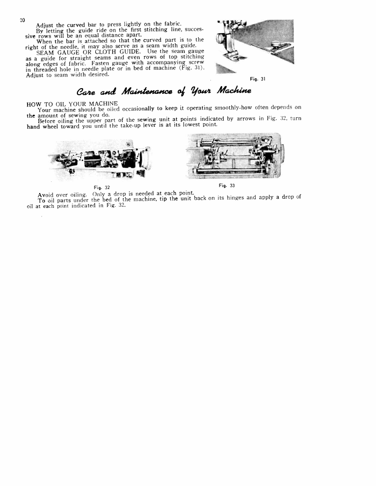 SINGER W8418 User Manual | Page 20 / 23