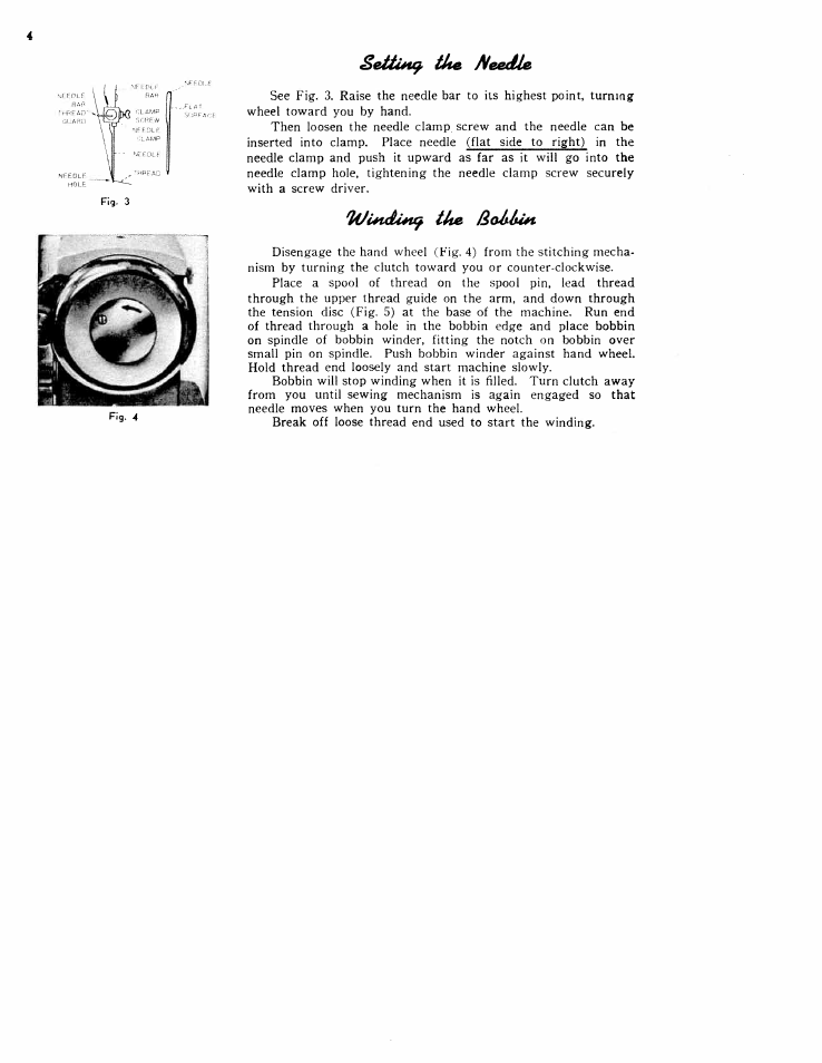 SINGER W8418 User Manual | Page 4 / 23