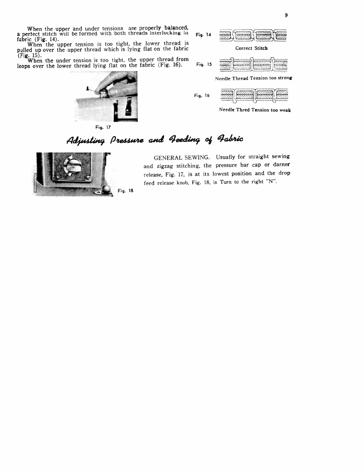 Pfied444^ and ^eetlufuf oj ^ajt/uc | SINGER W8418 User Manual | Page 9 / 23