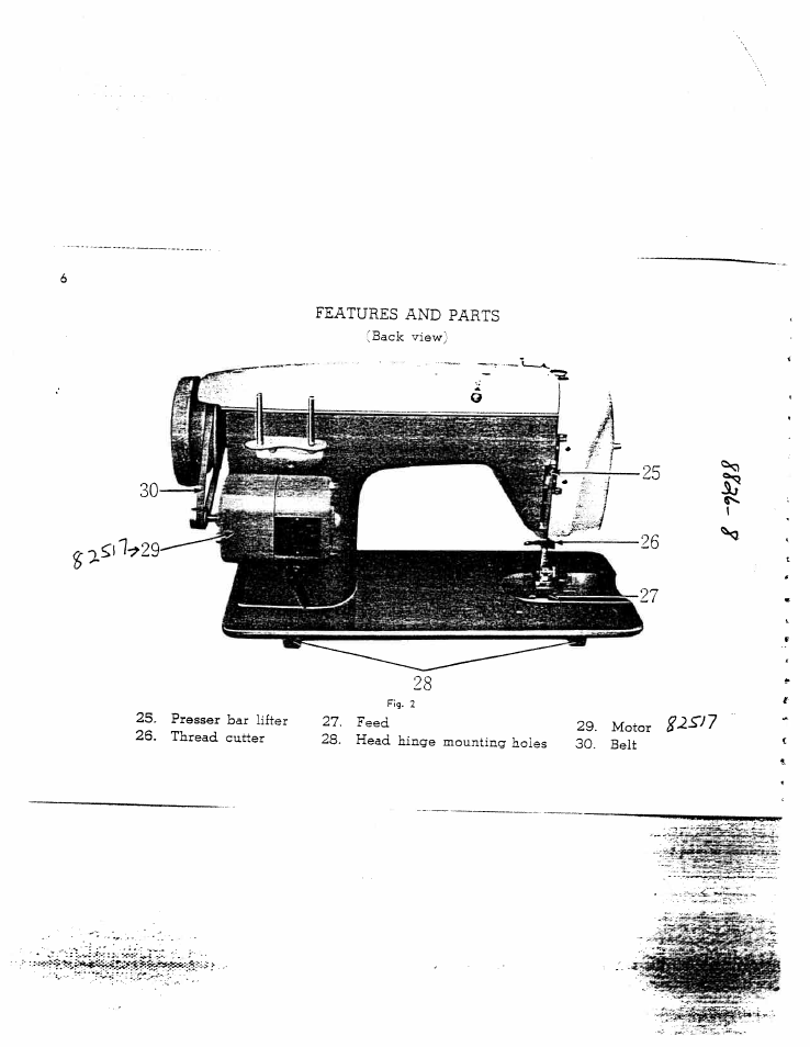 SINGER W8931 User Manual | Page 6 / 34
