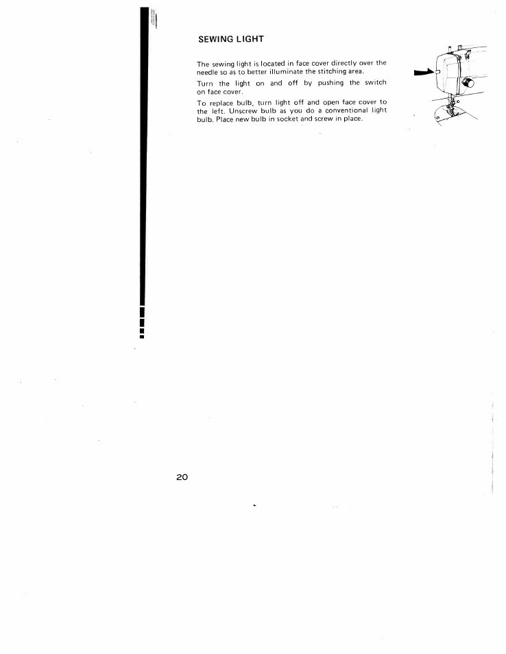 SINGER W910 User Manual | Page 20 / 41