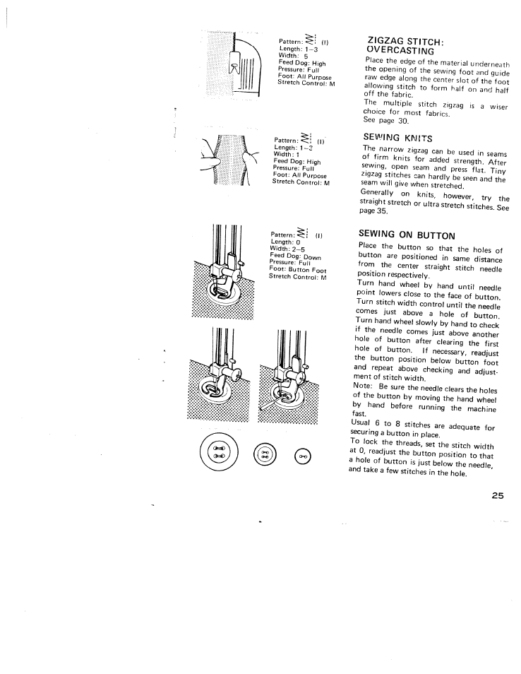 SINGER W910 User Manual | Page 25 / 41