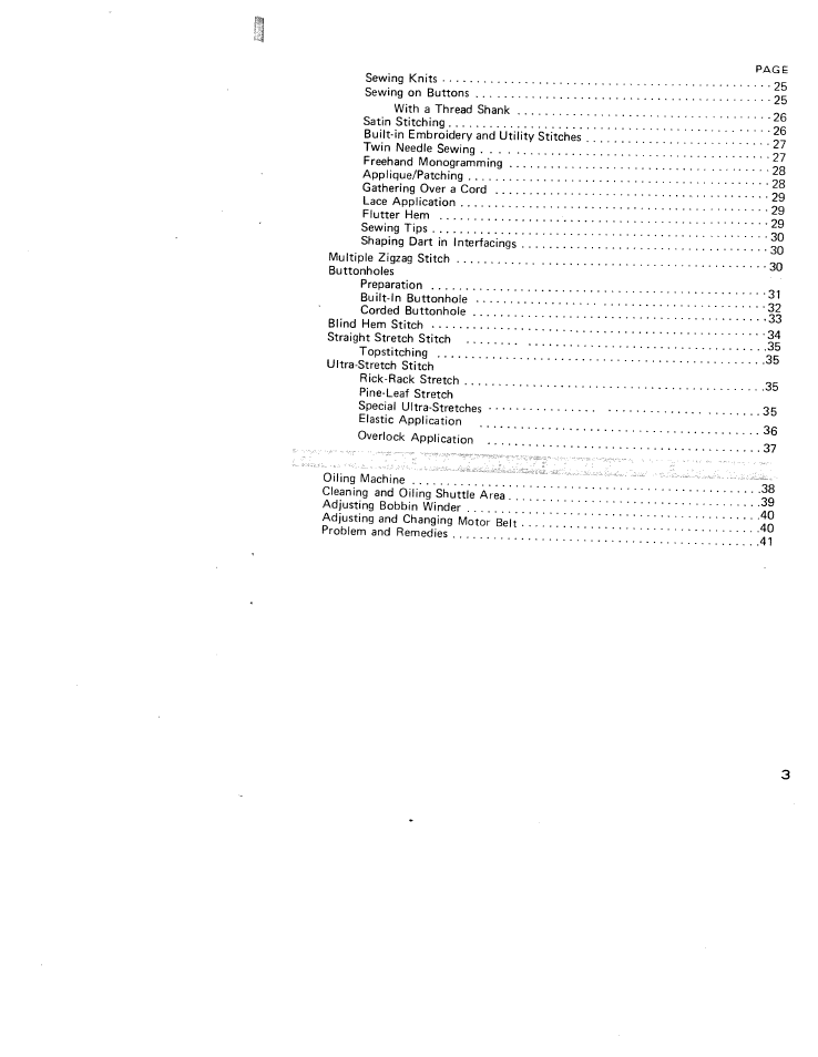 SINGER W910 User Manual | Page 3 / 41