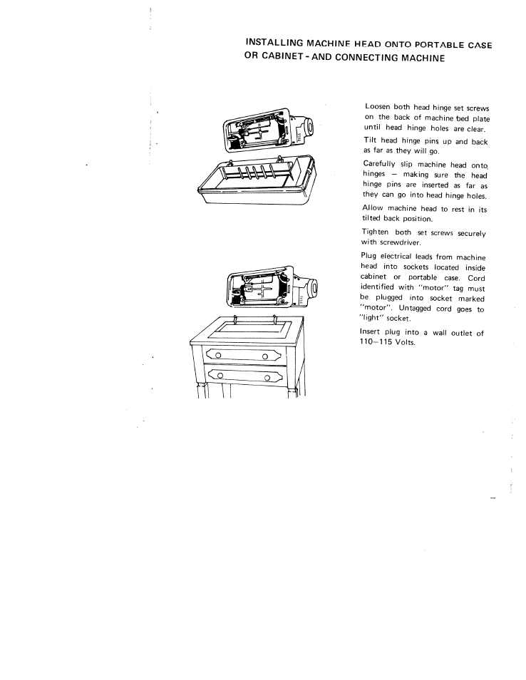 SINGER W910 User Manual | Page 7 / 41