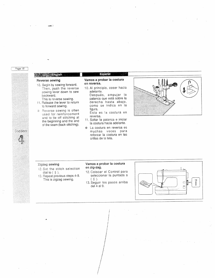 SINGER W915 User Manual | Page 23 / 61