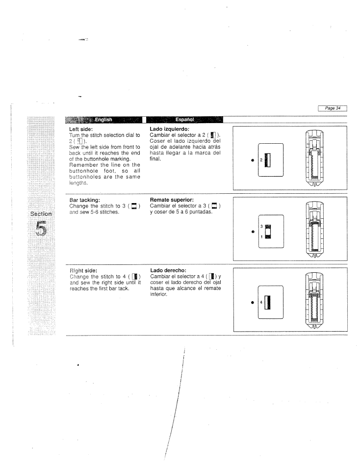 SINGER W915 User Manual | Page 42 / 61