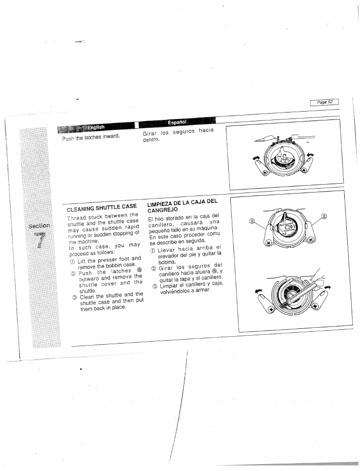 SINGER W915 User Manual | Page 60 / 61