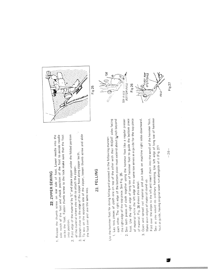 SINGER W1044 User Manual | Page 21 / 25